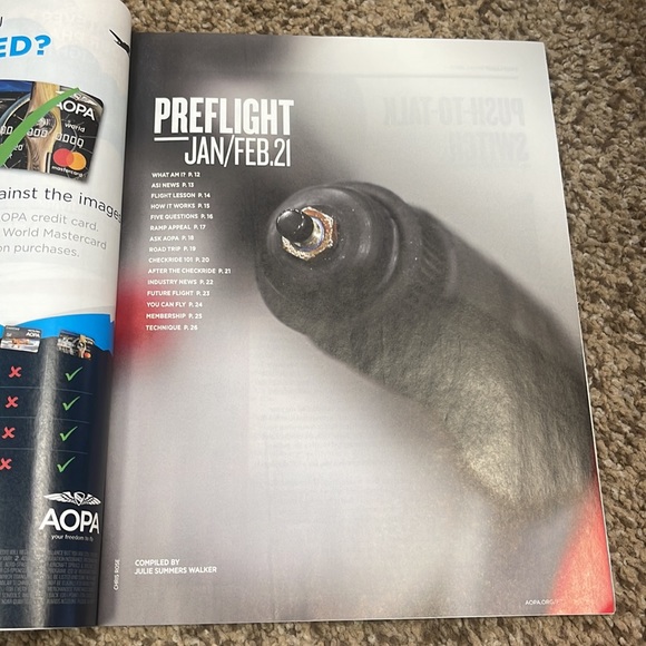 Flight Training  AOPA Magazine Jan/Feb 2021 - Picture 6 of 7